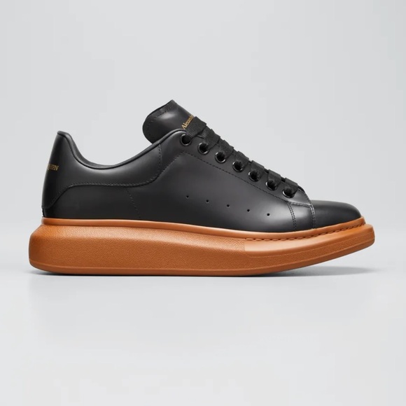 Alexander McQueen Other - Alexander McQueen oversized sneakers black brown size 9